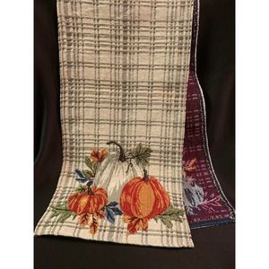 FALL! - Table Runner with Pumpkins 64x12